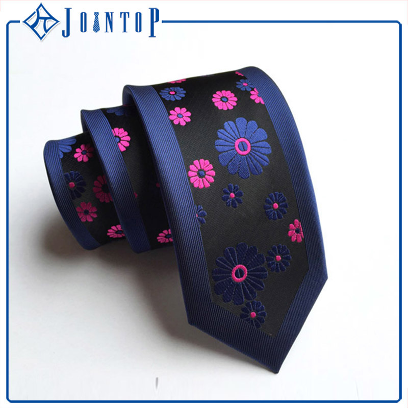Customize High Quality Polyester Tie Flowers Necktie