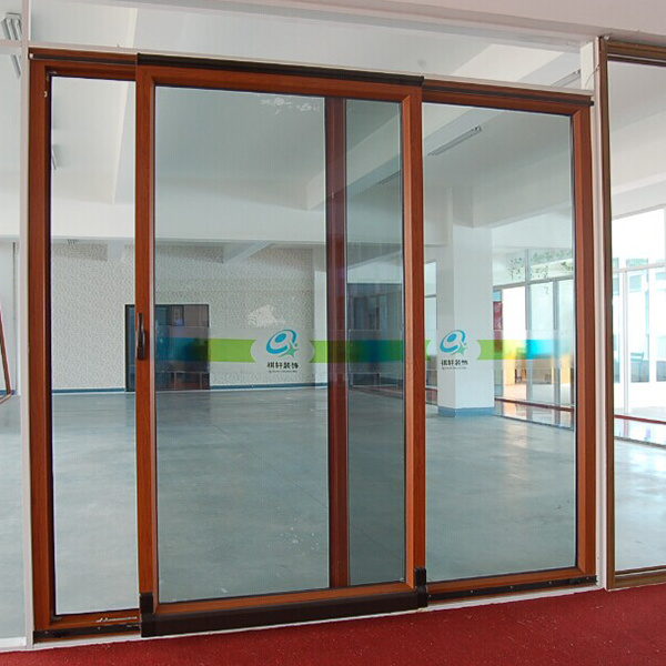 Balcony Sliding Aluminium Door with or Without Bottom Sill