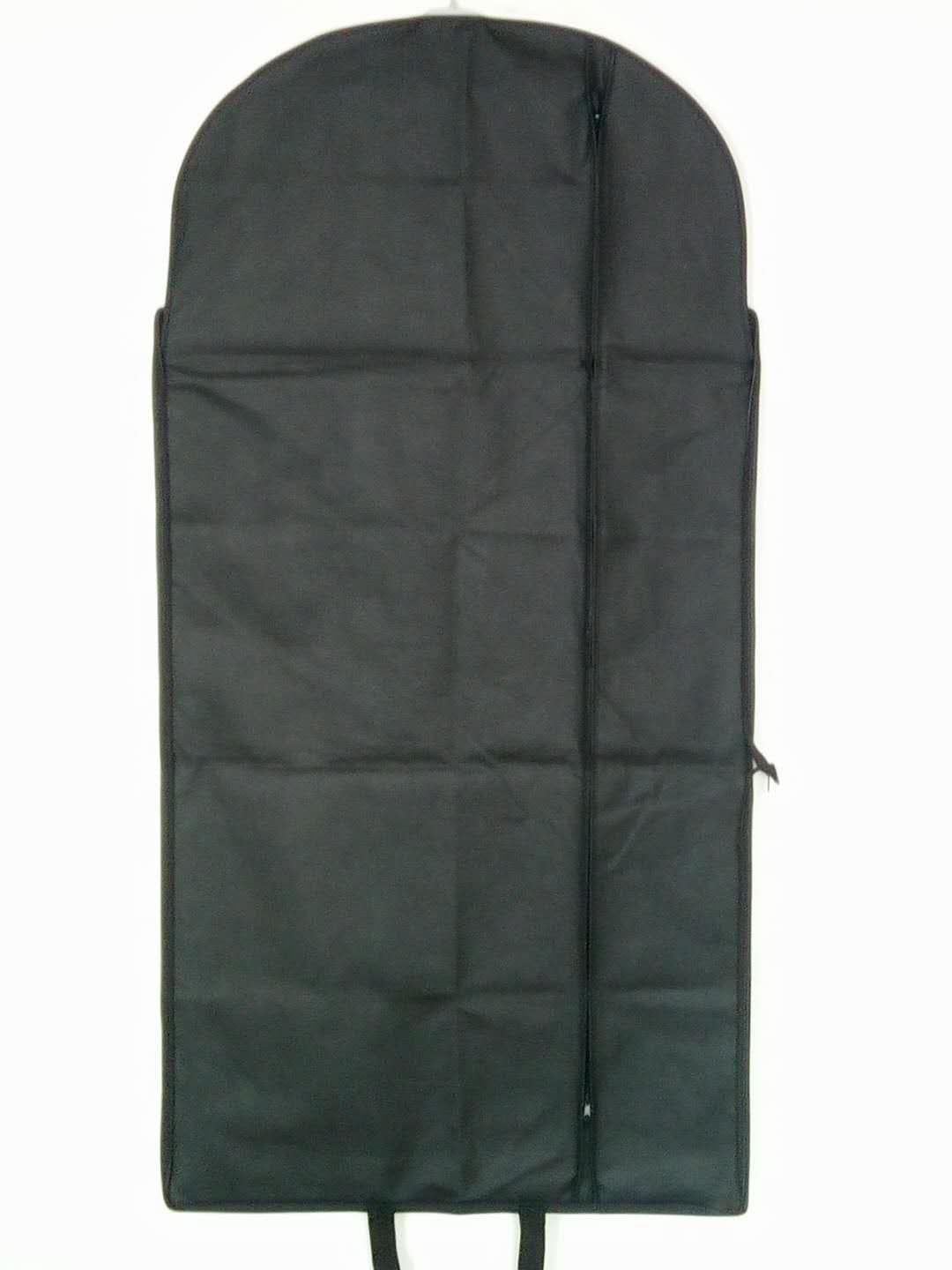 Custom Paris Style Black PP Non Woven Garment Suit Bag