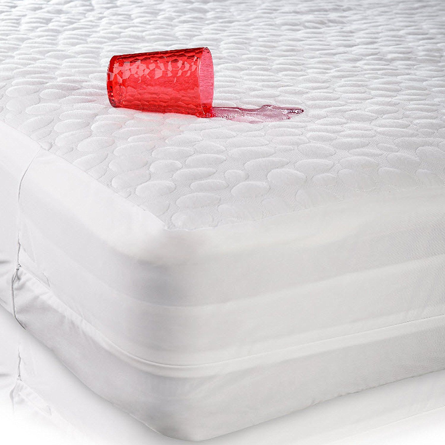 Comfort Jacquard Tencel Waterproof Mattress Protector