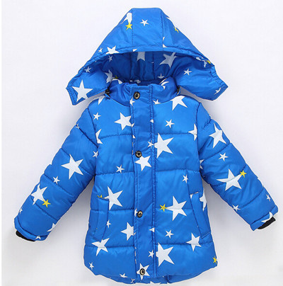 Custom Padded Kids Hooded Jacket/Kids Padded Jacket Wholesale