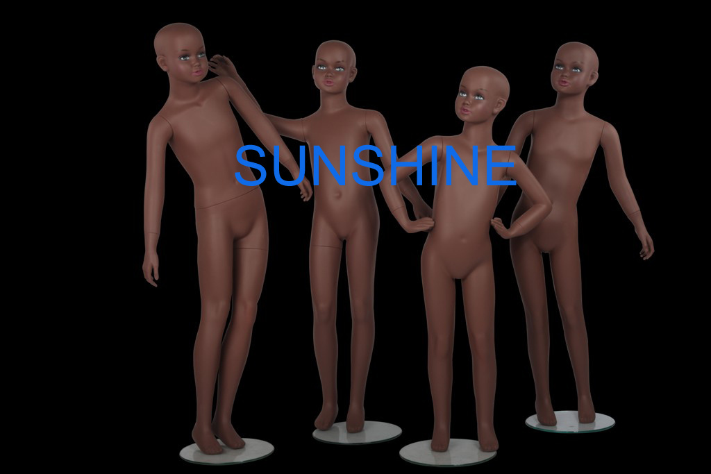 Kids Mannequins with African Color