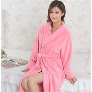Promotional Hotel/Home Cotton Velvet Bathrobe/Pajama/Nightwear