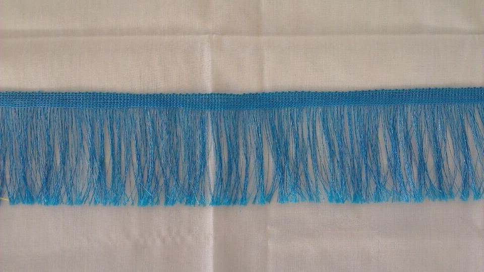 Blue Fringe for Curtain