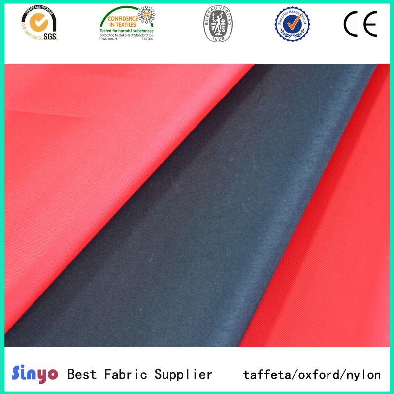 Polyurethane Coated Polyester Oxford 150d Microfiber Fabric for Jacket
