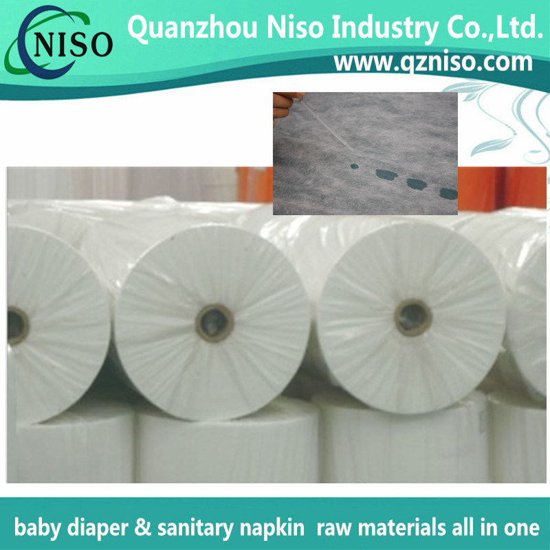 Soft SSS Nonwoven Fabric for Diaper with SGS (BH-029)