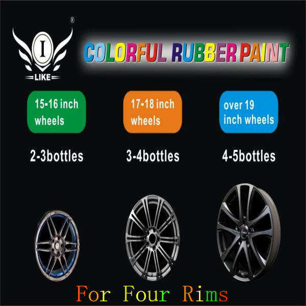 Make Your Car Specail Colro Rubber Paint