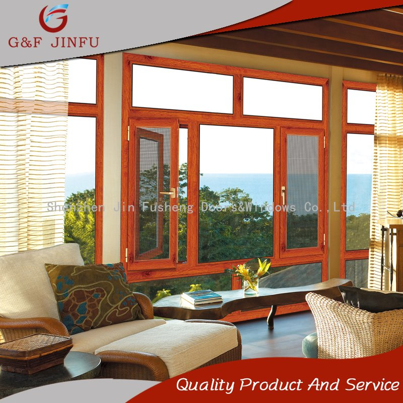 Multi Function Easy Operation Aluminium Casement Awning Window