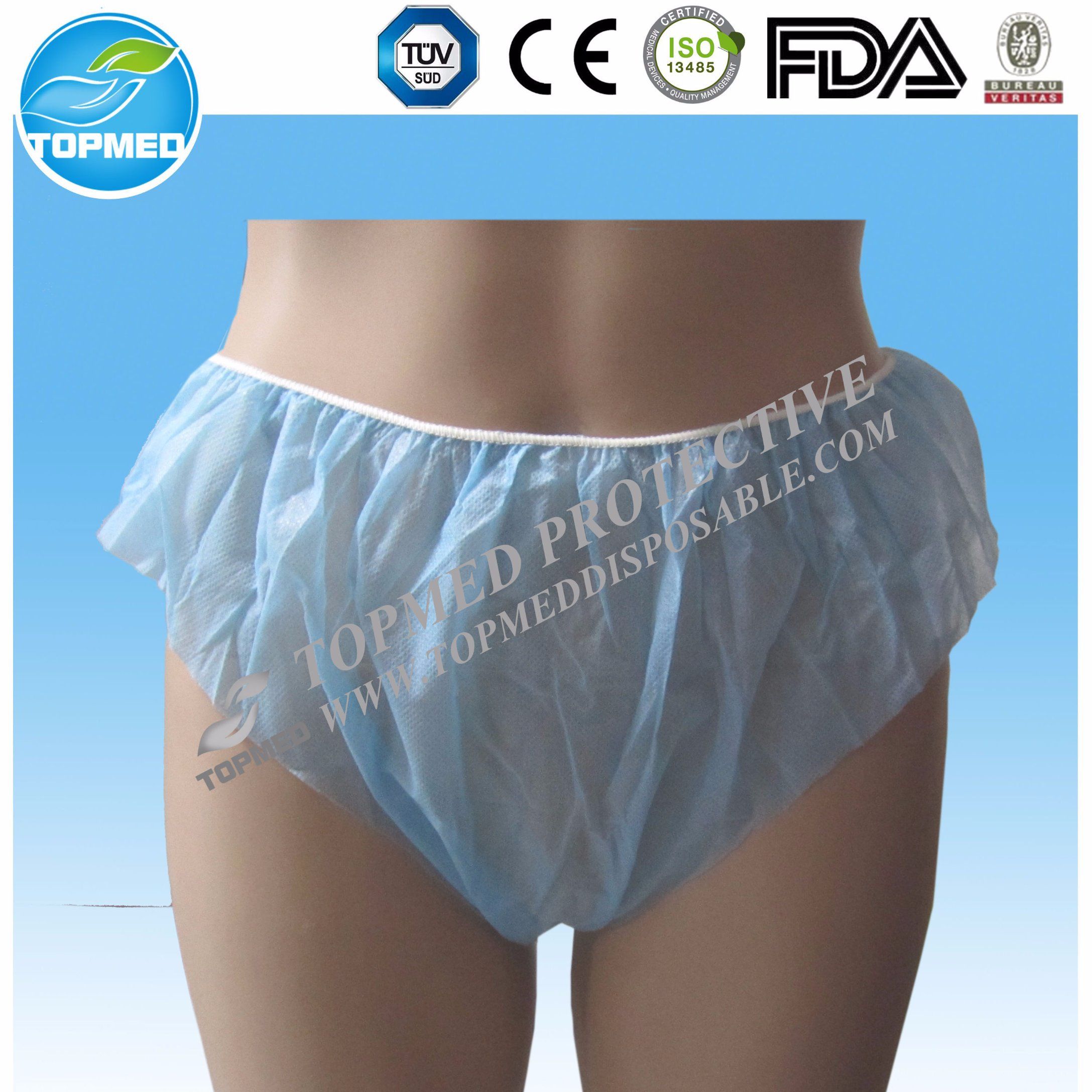 Non-Woven PP Briefs Disposable Sexy