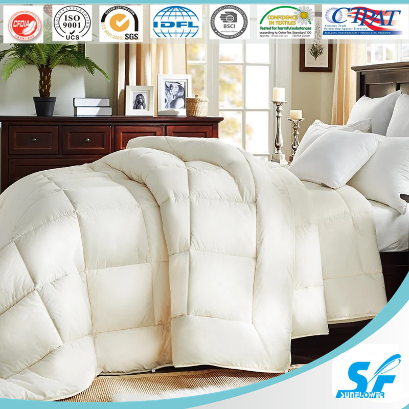 Natural Down Filling Quilt/Comforter for Canada Supermaket