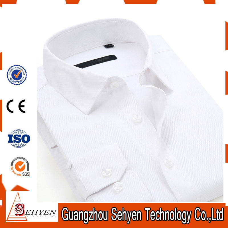 100% Cotton Mens Formal Long Sleeve Dress Shirt