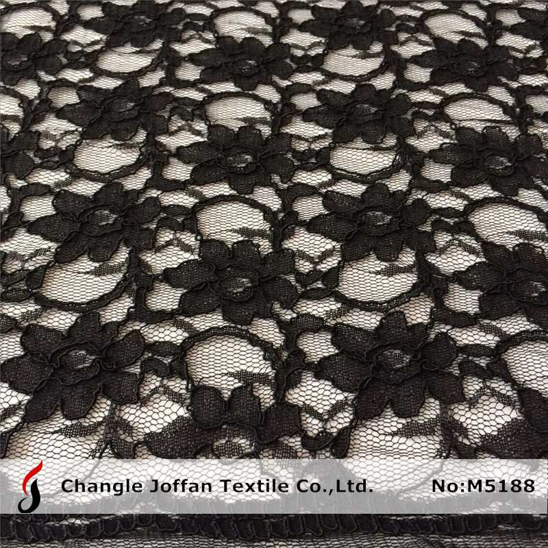 Ivory Cord Lace Fabric for Garment (M5188)