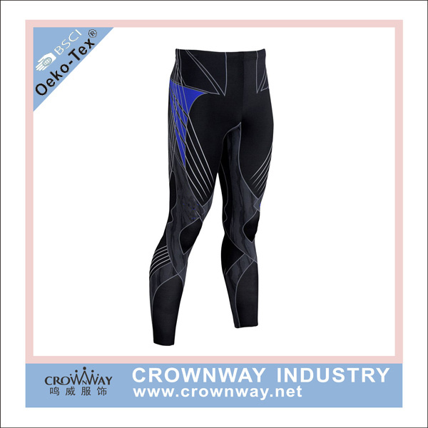 Mens Custom Digital Printing Compression Shorts