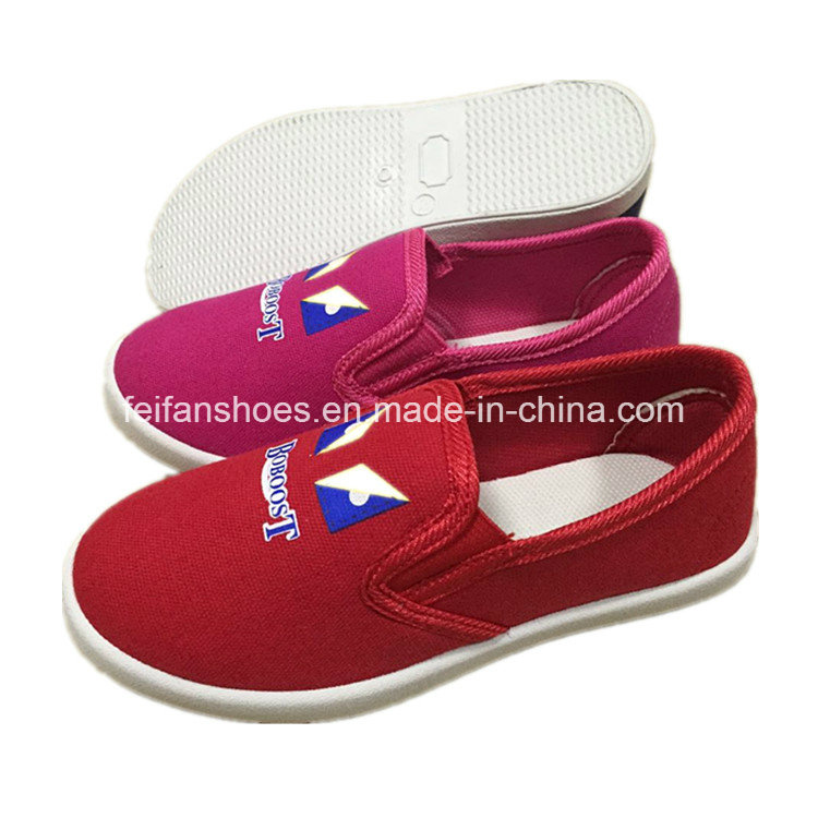 Women Injection Leisure Shoes Canvas Flat Shoes Slip-on Footwear (XY0822-9)