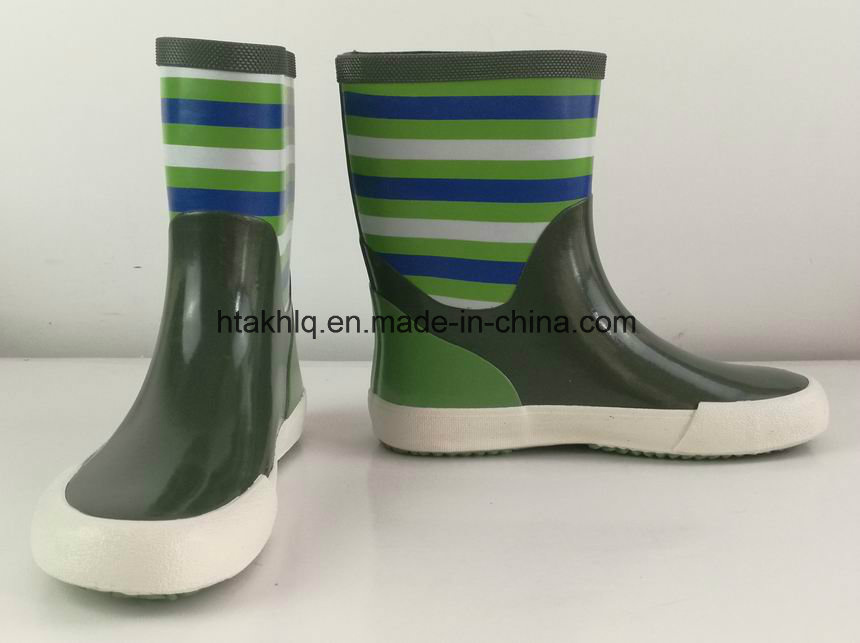 2018 Kid Rubber Rain Boots, Child Rain Boot, Children Rubber Boot, Fashion Boots