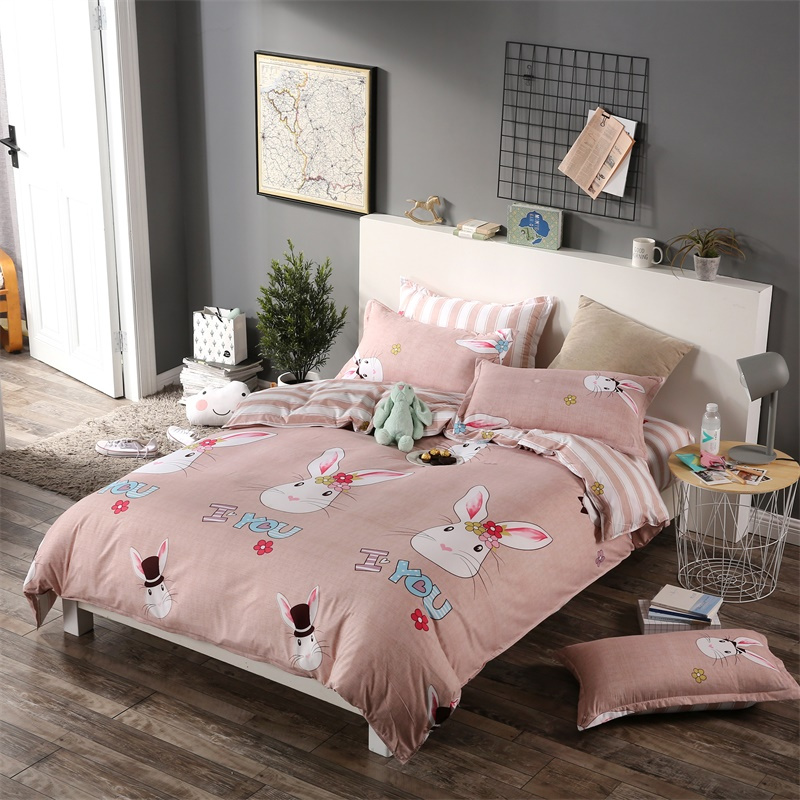 Printed Microfiber Comforter Cover Set