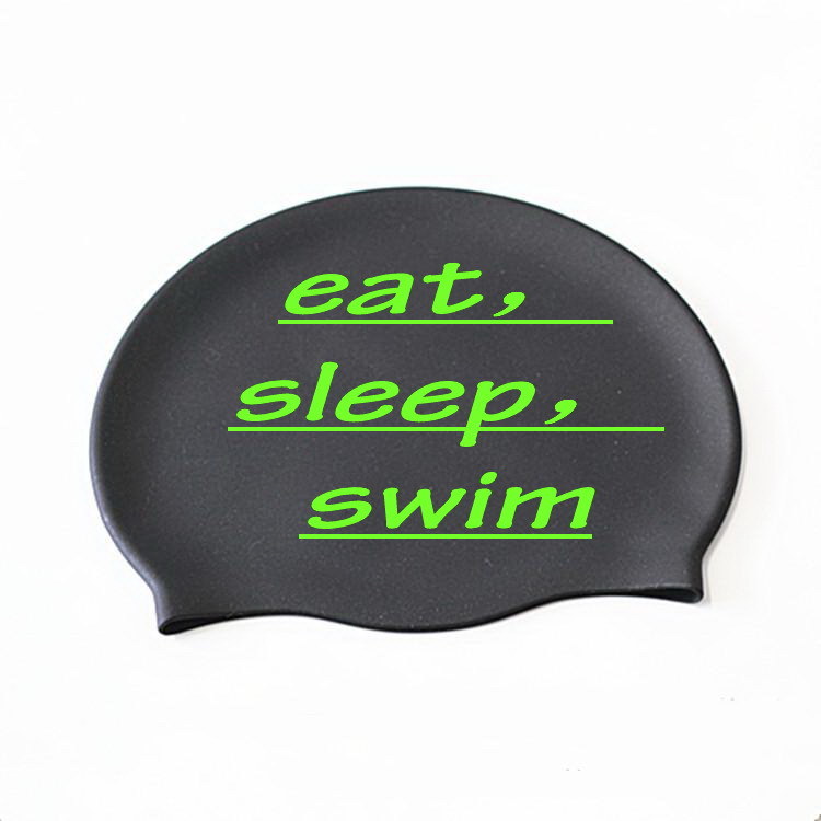 Custom Printing Silicone Swim Hat with Lowest Price
