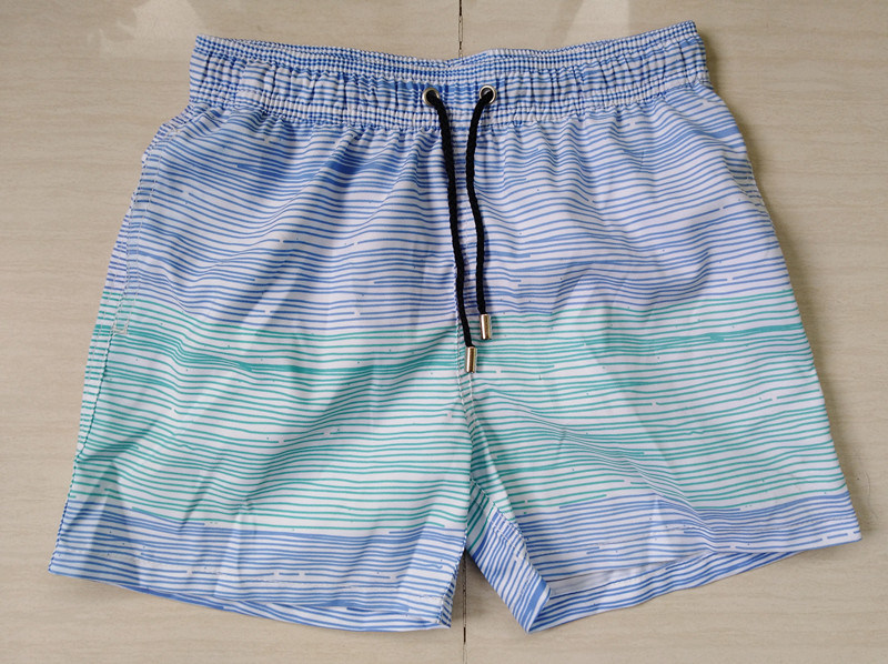 Boy's Stock Promotion Swimming Shorts Narrow Stripe Sports Shorts