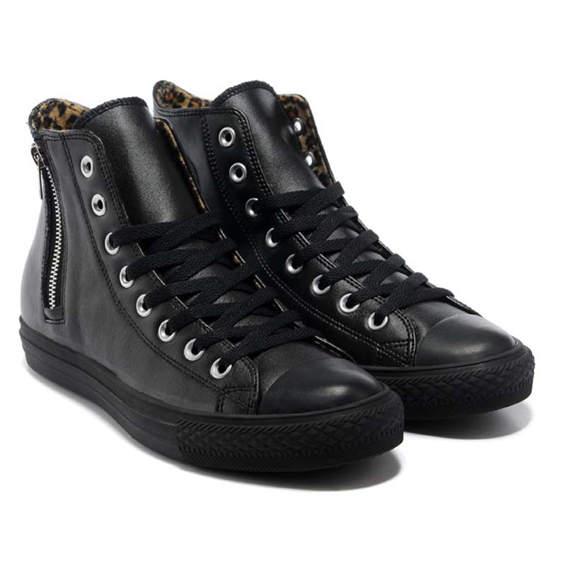 PU Vulcanized Zipper Sport Sneakers Shoes Women Canvas Shoes