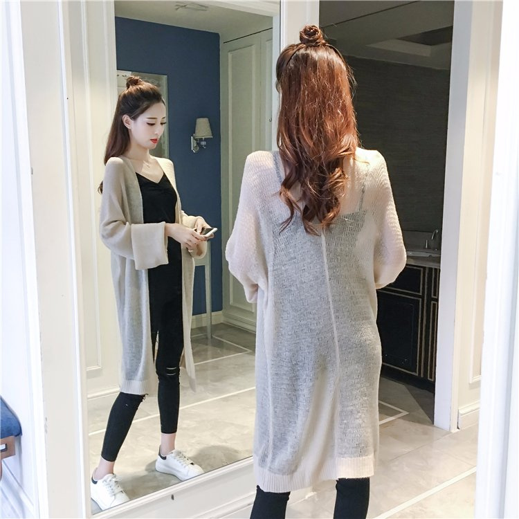 Solid Essential Long Cascading Cardigan