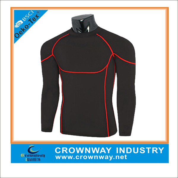 High-End Compression Rash Guards, Long Sleeve Compression Shirt