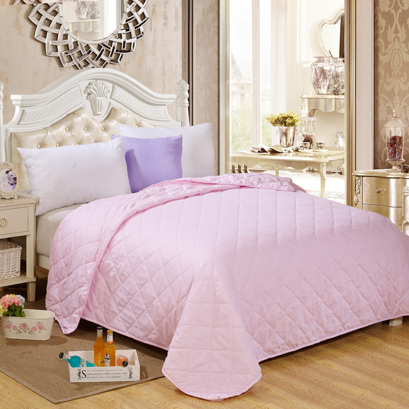 Factory Wholesale Microfiber Filling Thin Summer Quilt