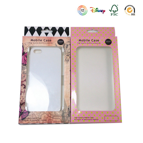 Window Packaging Box for Moble Case (PB-090)