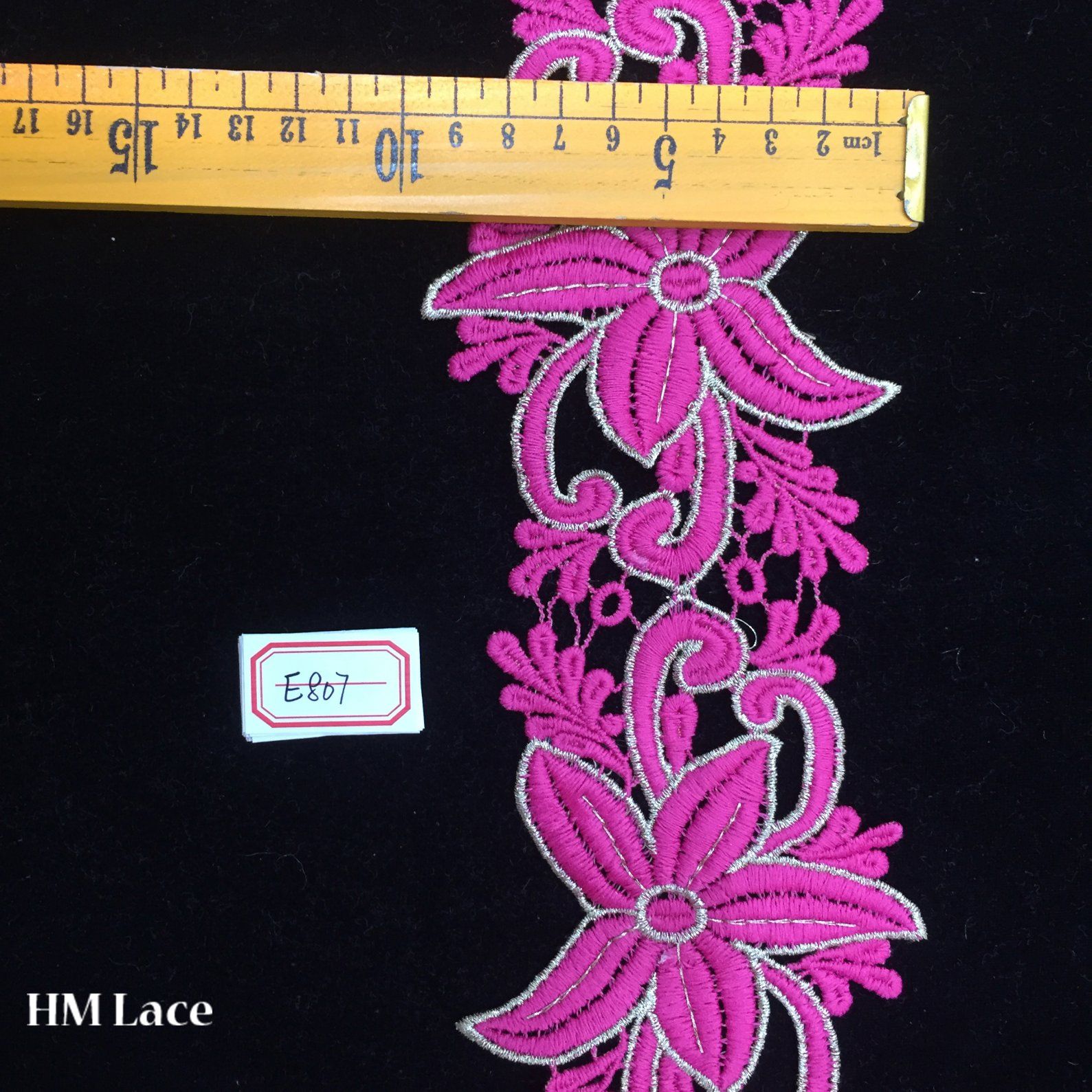 9.5cm Pruning Lacecap Lace Trim by The Yard, Lace Ribbon Trimming for Blouse Hme807