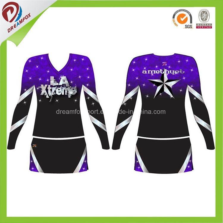 Cheap OEM Custom Design Your Own Wholesale Cheerleading Uniforms