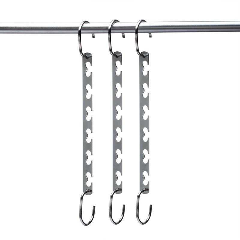 Multi Purpose Metal Space Saving Magic Wonder Hanger (MH001M-S1)