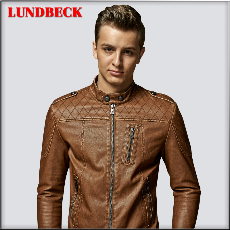 2018 PU Jacket for Men Fashion Style