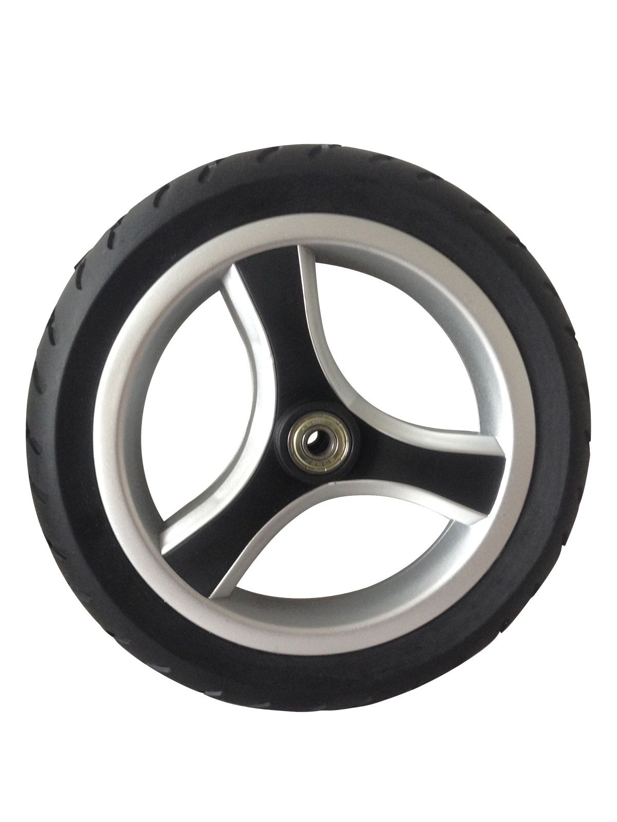Black Solid Foam Baby Stroller Wheel