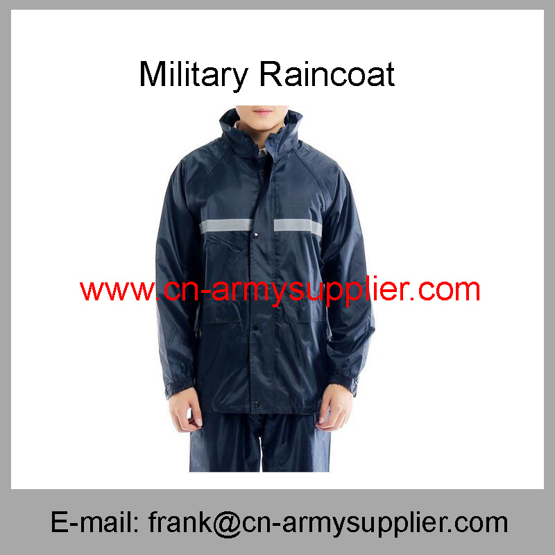 Reflective Raincoat-Duty Raincoat-Traffic Raincoat-Army Raincoat-Security Raincoat-Police Raincoat