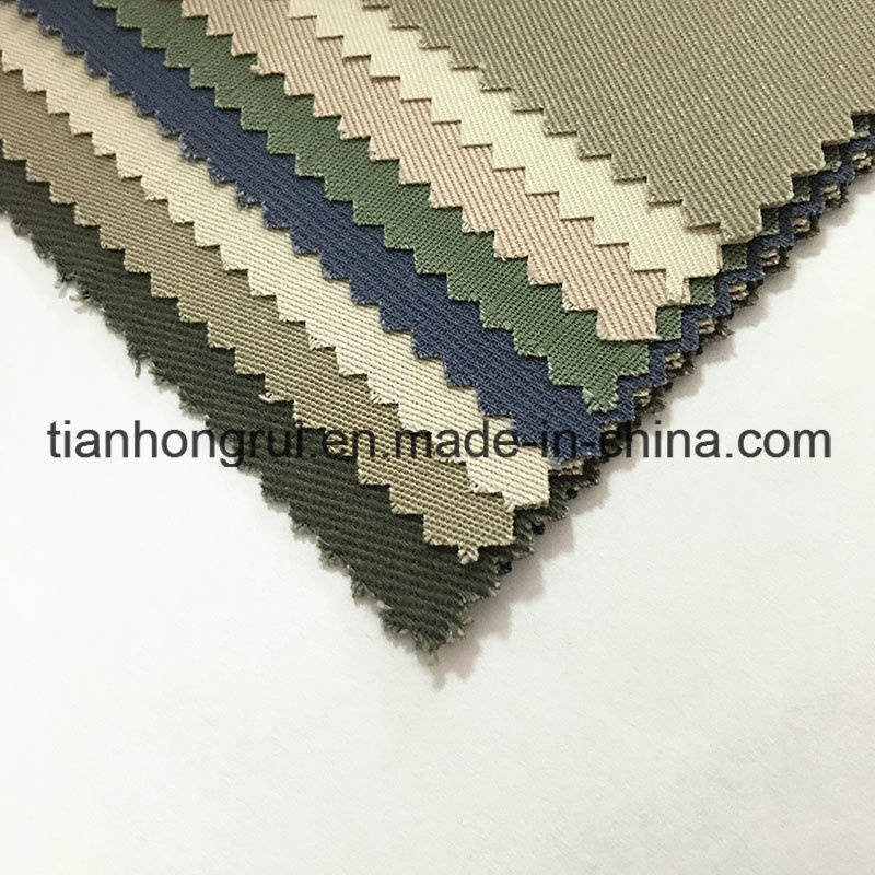 High Quality En11611 En11612 QC Inspection Safety Workwear Fabric Cotton Fr Fabric