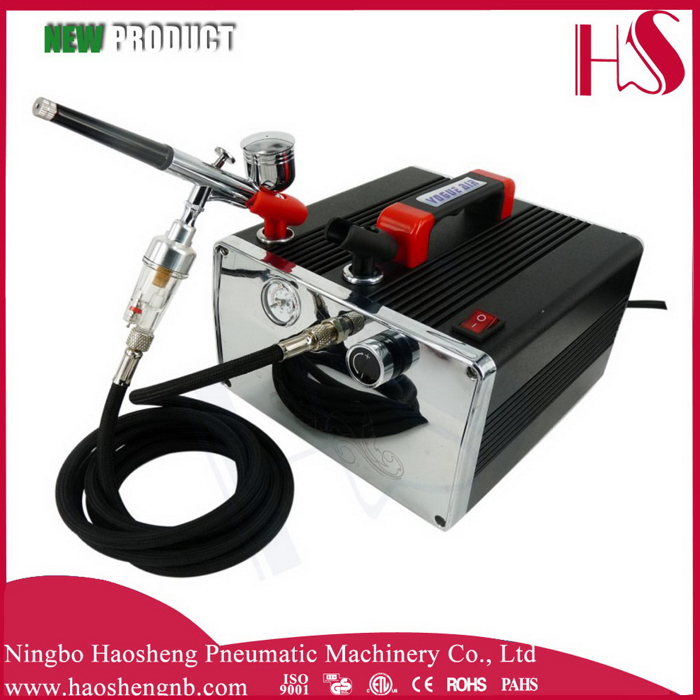 HS-217sk Airbrush Compressor Air Regulator in-Line Filter Hose Holder Hobby Cake