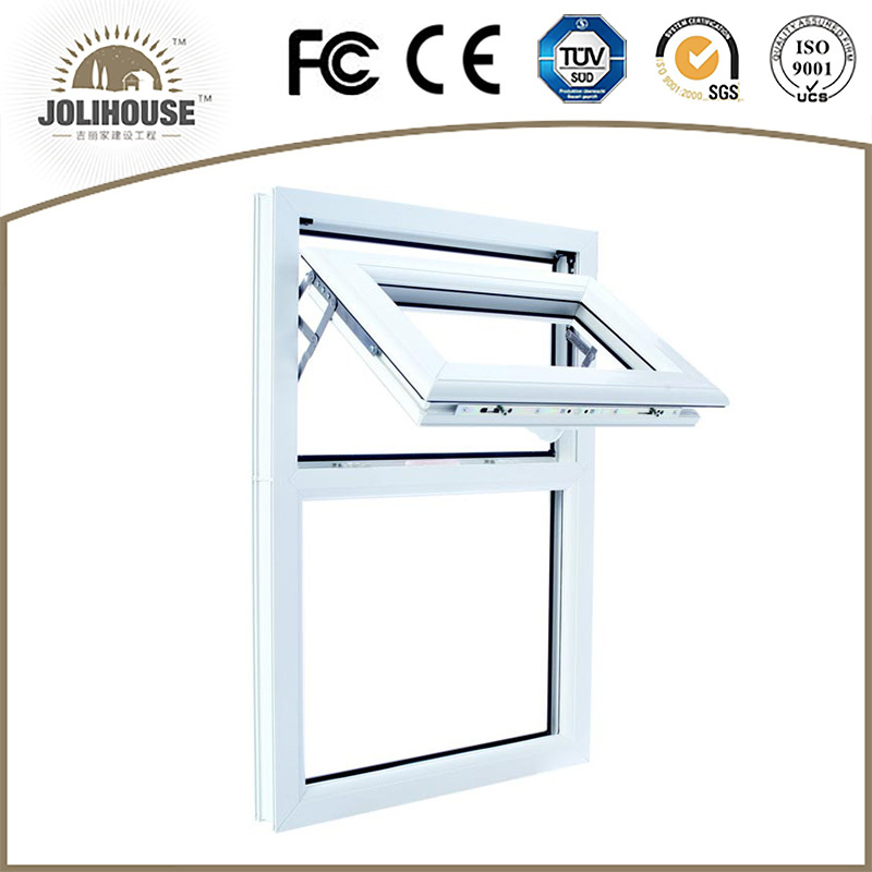 Factory Customized Top Hung Window UPVC Awning Window