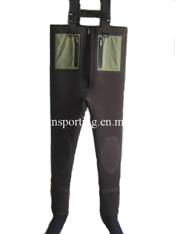 Neoprene Fishing Wader with Socks (HX-FW0008)