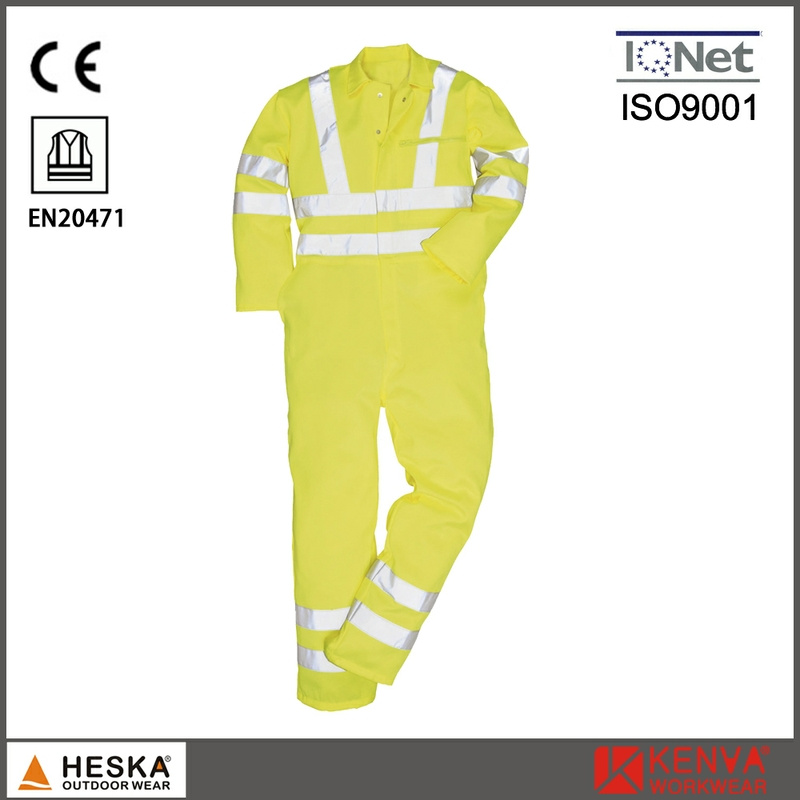 Hi Vis Workwear Reflective Men's Working Bib Pants