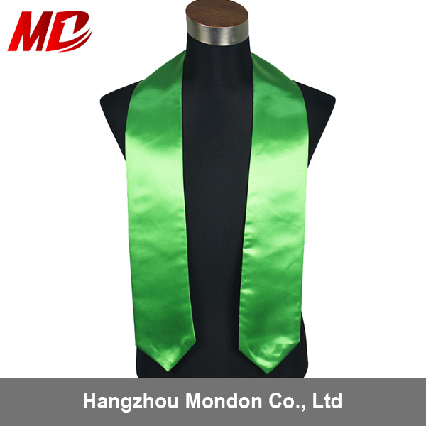 Custom Satin Plain Graduation Stole