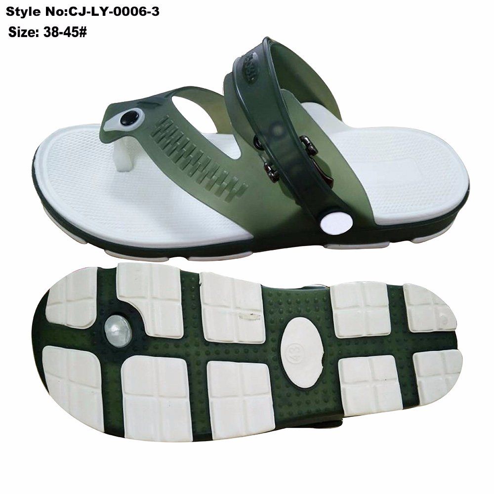 New Material Low MOQ Quick Production Flip Flop Men Clog Sandal