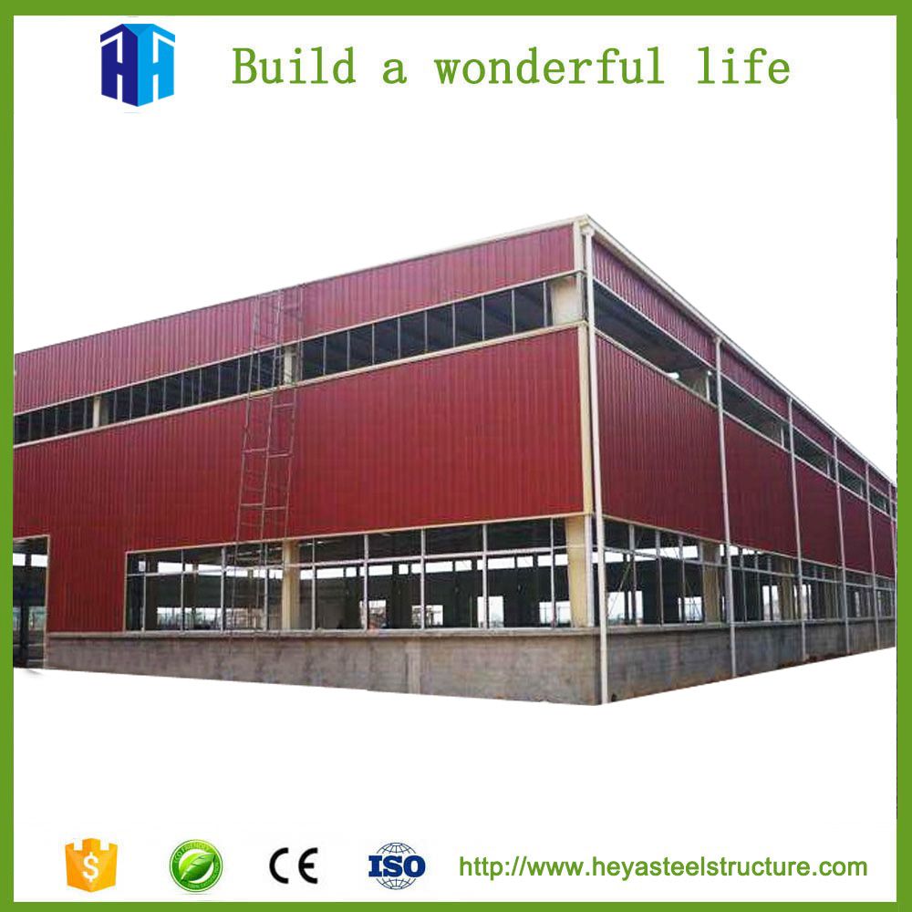 Steel Structure Fabrication Temporary Workshop Building Tent Layout