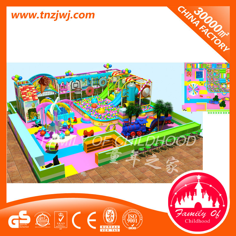 Kids Indoor Playground Equipment Naughty Castle in Shopping Mall