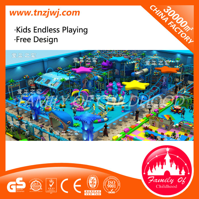 The Oceans Kids Jungle Gym Soft Indoor Playground for Sale