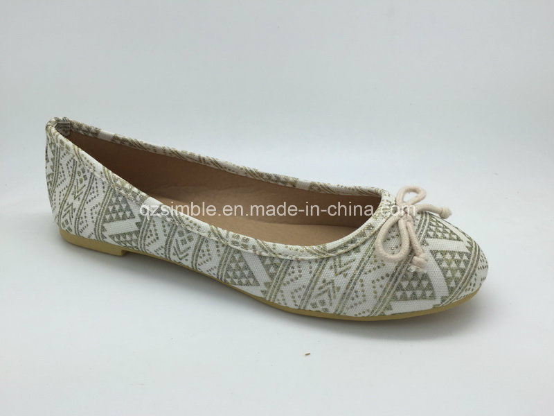 Latest Low-Price Canvas Ballet Ladies Shoes