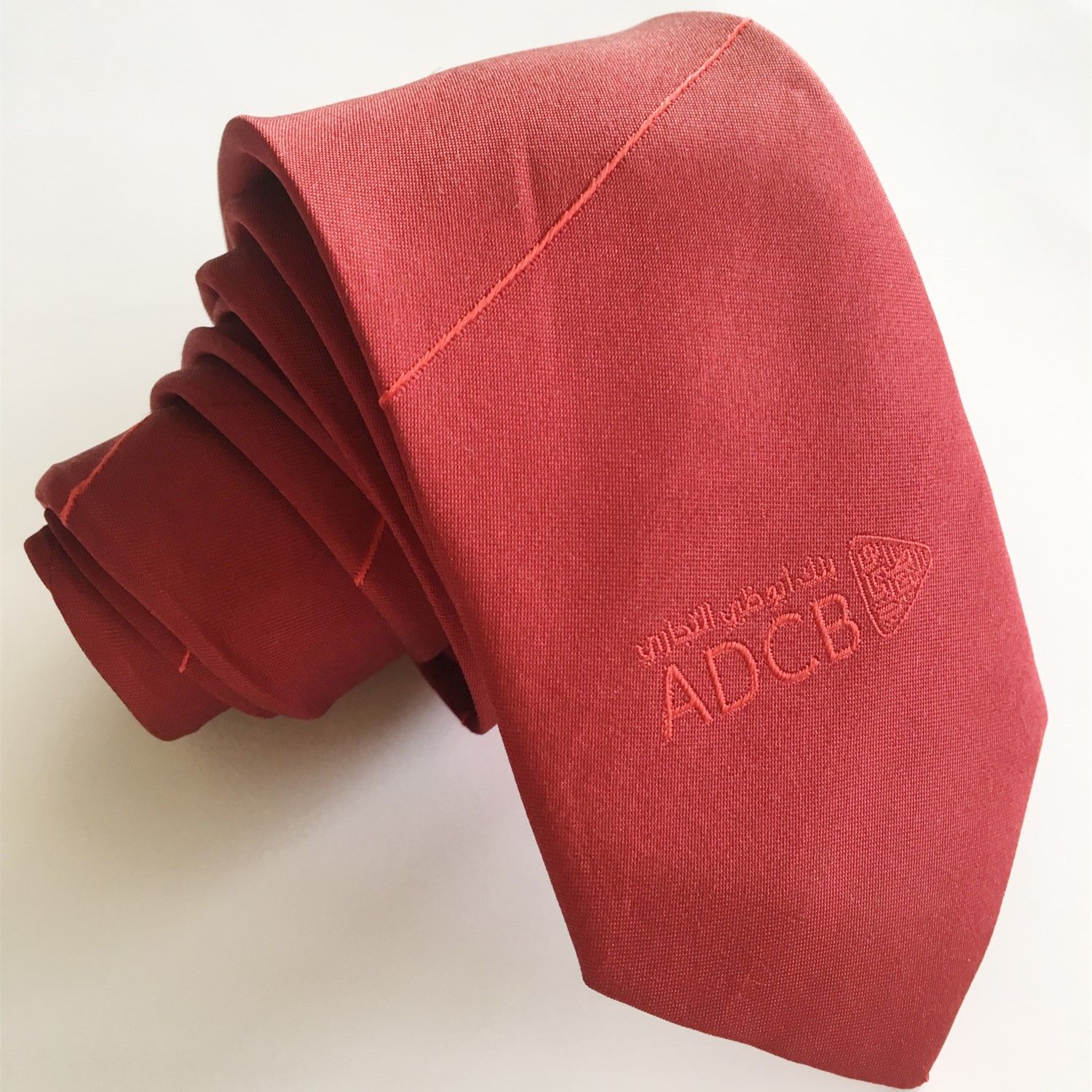 Wholesale Fashion Logo Polyester Silk Men's Tie (L011)