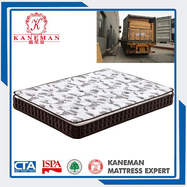 Bedroom Furniture Comfortable Pillow Top Continuous Spring Mattress