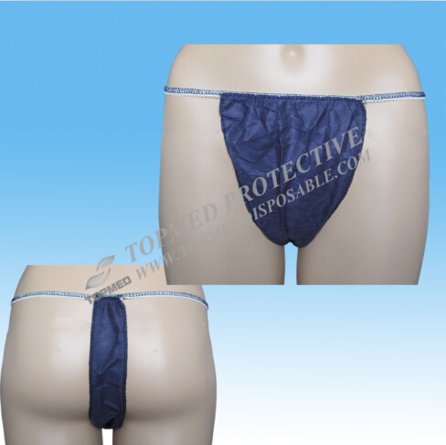 Polypropylene Nonwoven G-String, Disposable G-String for Beauty SPA