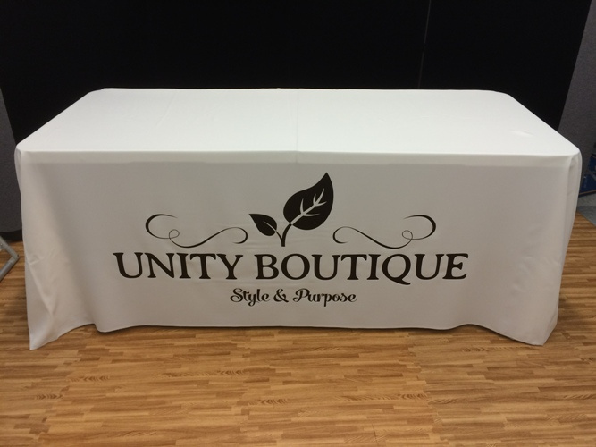 6 Feet Dye Sublimation Printing Polyester Table Covers