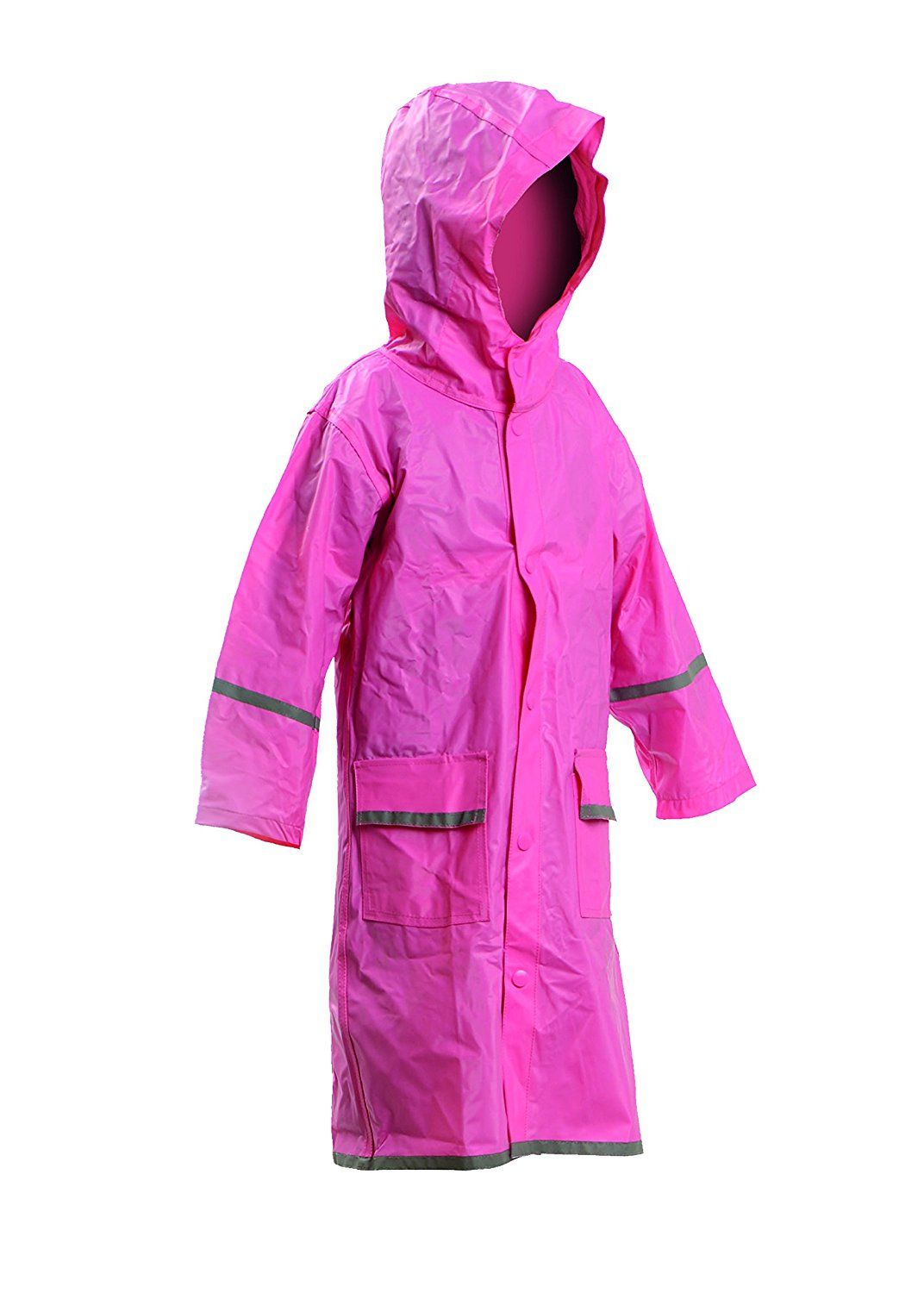 Children Long PVC EVA Raincoat Kids Reflective Rain Poncho