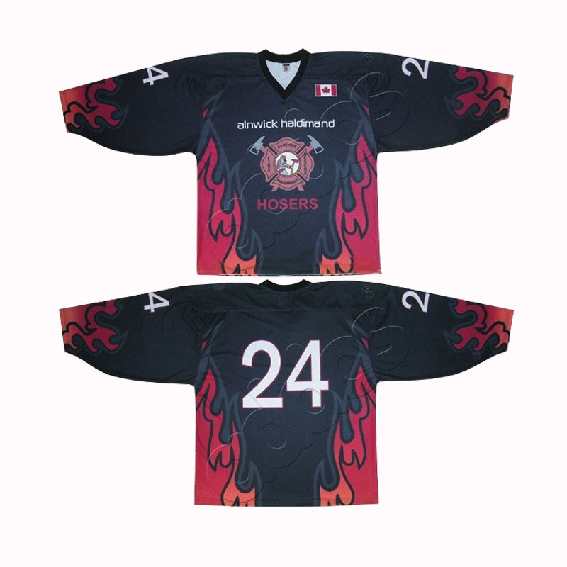 Club Team Ice Hockey Top Jersey with Good Design